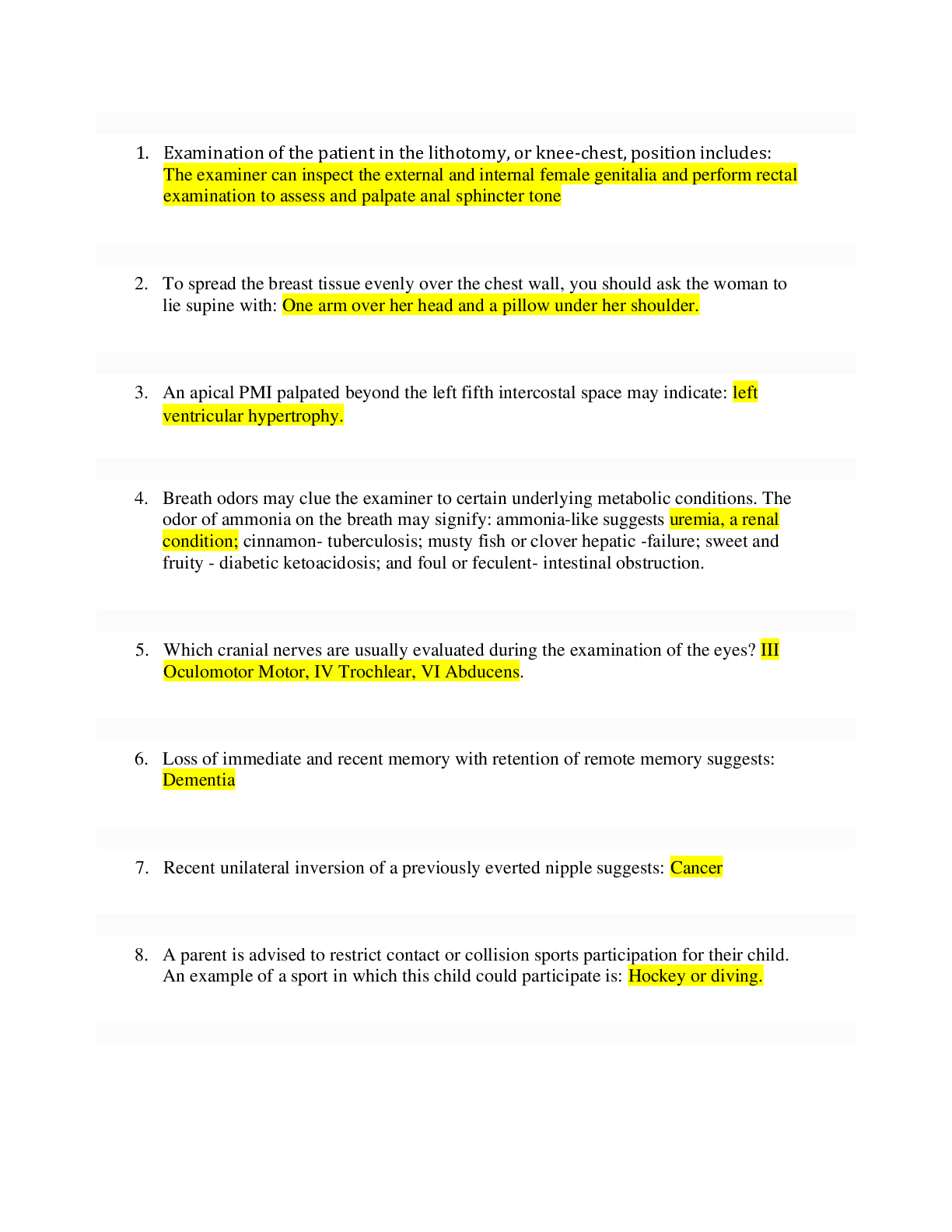 Preview image for NURS 6512 Final Exam Version 2 (Questions and Answers)